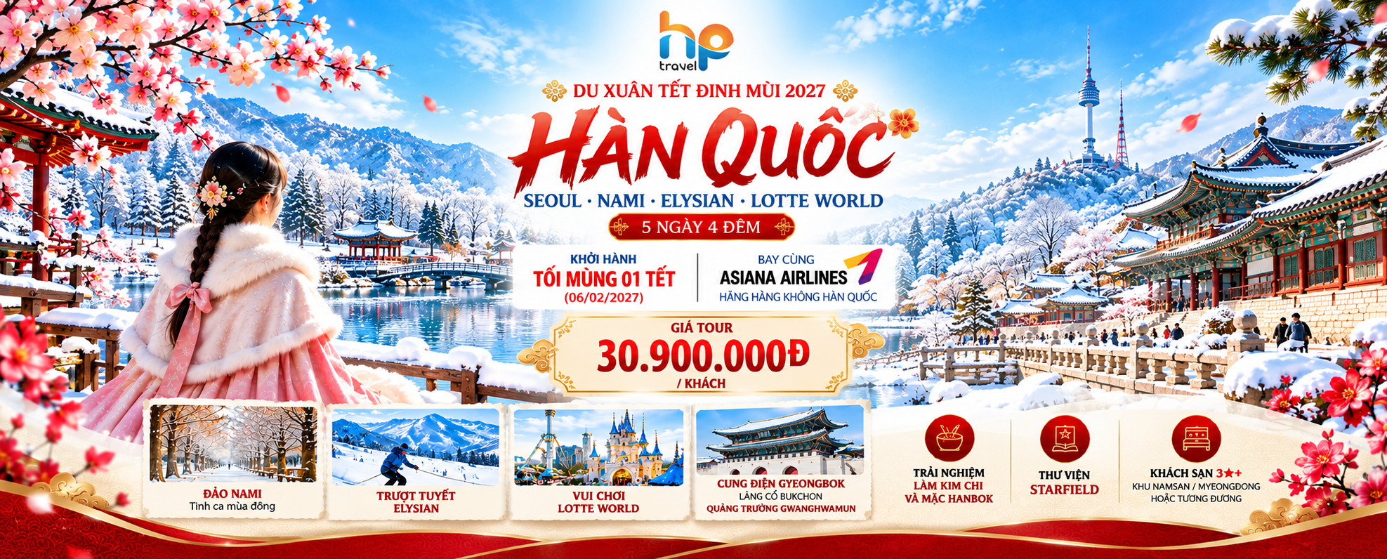 TOUR TẾT 2027 - HÀN QUỐC